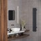 ARINGA Tokio Полотенцесушитель вертикальный электрический 120*15, графит AR03032GR