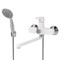 ARINGA Rain Cмеситель для ванны и душа длинный излив с аксессуарами, белый AR02002WH