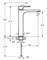 VITRA Root Round Смеситель для раковины-чаши, матовый черный A4270736EXP