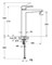 VITRA Root Square Смеситель для раковины-чаши, медь A4273326EXP