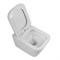 BELBAGNO Due Унитаз подвесной безободковый с сиденьем микролифт, белый BB7107CHR/SC