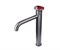 Bronze de Luxe OMG! Смеситель высокий на раковину графит/красный Bronze de Luxe 9008GM-R
