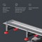 AM.PM MasterFlow Трап для душа линейный универсальный затвор Tile 80см цвет сталь матовая W01SC-U11-080-04SB - фото 282758 AM.PM MasterFlow Трап для душа линейный универсальный затвор Tile 80см цвет сталь матовая W01SC-U11-080-04SB - фото 282758