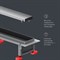AM.PM MasterFlow Трап для душа линейный универсальный затвор Tile 80см цвет сталь матовая W01SC-U11-080-04SB - фото 282760 AM.PM MasterFlow Трап для душа линейный универсальный затвор Tile 80см цвет сталь матовая W01SC-U11-080-04SB - фото 282760