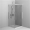 AM.PM Func Душевое ограждение Func Square Slide 90х90, профиль - хром матовый / стекло - прозрачное W84G-403-9090-MT