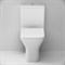 AM.PM Gem 2.0 Унитаз-компакт без ободка с сиденьем микролифт C908601SC