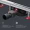 AM.PM MasterFlow Трап для душа линейный универсальный затвор Slim line 60см цвет сталь матовая W01SC-S11-060-05SB - фото 283259 AM.PM MasterFlow Трап для душа линейный универсальный затвор Slim line 60см цвет сталь матовая W01SC-S11-060-05SB - фото 283259