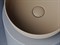CERAMICA NOVA Element Раковина накладная круглая 356*356*135, цвет капучино матовый CN6073MC