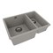 LEMARK Sinara 550.2-U Кухонная мойка из кварцгранита ширина 55 см, грей 9910081