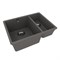 LEMARK Sinara 550.2-U Кухонная мойка из кварцгранита ширина 55 см, серый 9910083