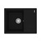 LEMARK Imandra 640 Кухонная мойка из кварцгранита ширина 65 см, антрацит 9910019