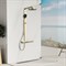 VINCEA Aspire Душевая стойка с изливом, брашированное золото VSFS-4AS1BG