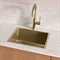 LEMARK Olanga 440 Кухонная мойка из нержавеющей стали ширина 45 см, золото 9938122