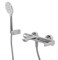 CEZARES Lux Смеситель для ванны и душа однорычажный в комплекте с ручным душем, шлангом и держателем, хром LUX-VD-01