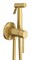 CEZARES Relax Гигиенический душ со смесителем, брашированное золото RELAX-DIF-BORO