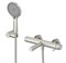 CEZARES Relax Смеситель для ванны и душа однорычажный в комплекте с ручным душем, шлангом и держателем, сатин RELAX-VD-IN