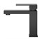 CEZARES Slider Смеситель для раковины однорычажный с донным клапаном, черный матовый SLIDER-LS-NOP