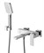CEZARES Slider Смеситель для ванны и душа однорычажный в комплекте с ручным душем, шлангом и держателем, хром SLIDER-VD-01