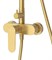 CEZARES Stylus Душевая стойка со смесителем, брашированное золото STYLUS-CD-BORO