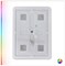 CEZARES Multicolore Зеркало прямоугольное со встроенной разноцветной подсветкой RGB и сенсорным выключателем 12V, 220-240V, 1000x800x30 CZR-SPC-MC-1000-800-RGB-TCH - фото 288631 CEZARES Multicolore Зеркало прямоугольное со встроенной разноцветной подсветкой RGB и сенсорным выключателем 12V, 220-240V, 1000x800x30 CZR-SPC-MC-1000-800-RGB-TCH - фото 288631