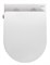 BELBAGNO Uno Унитаз подвесной с сиденьем и креплением с функцией биде и смесителем, белый BB3105CHR-BS/SC
