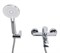BELBAGNO Aurora Смеситель для ванны и душа в комплекте с ручным душем, шлангом и держателем, хром AURORA-VASM-CRM