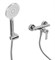 BELBAGNO Aurora Смеситель для душа в комплекте с ручным душем, шлангом и держателем, хром AURORA-ESDM-CRM