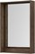 AQUANET Milan Зеркало подвесное прямоугольное, темное дерево AQUANET-336398