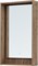 AQUANET Milan Зеркало подвесное прямоугольное, темное дерево AQUANET-336397