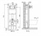 JACOB DELAFON Система инсталляции для подвесного унитаза на 3/6L 400 мм E33131RU-NF