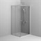 AM.PM Sunny Душевой уголок квадратный, раздвижные двери 90x90 серебро,стекло прозрачное W87G-403-9090-MT