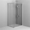 AM.PM Sunny Душевой уголок прямоугольный, раздвижные двери 100x80 серебро,стекло прозрачное W87G-403-10080-MT