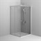 AM.PM Sunny Душевой уголок квадратный, раздвижные двери 100x100 серебро,стекло прозрачное W87G-403-100100-MT