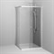 AM.PM Sunny Душевой уголок квадратный, раздвижные двери 100x100 серебро,стекло прозрачное W87G-403-100100-MT