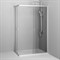 AM.PM Sunny Душевой уголок прямоугольный, раздвижные двери 120x80 серебро,стекло прозрачное W87G-403-12080-MT