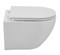 CEZARES Relax Унитаз подвесной, безободковый с системой смыва "Торнадо", с сиденьем soft close, 49 см, цвет белый CZR-38088-49-TH-TOR/SC
