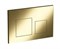 CERAMICA NOVA Balance/Square Кнопка смыва, клавиши Square, цвет брашированное золото CN12-002BG