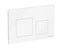 CERAMICA NOVA Balance/Square Кнопка смыва, клавиши Square, цвет белый CN12-002W CERAMICA NOVA Balance/Square Кнопка смыва, клавиши Square, цвет белый CN12-002W