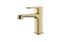 AQUATEK ОБЕРОН Смеситель для раковины 98, без донного клапана, шлиф. золото AQ1210BG
