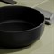 CERAMICA NOVA Taycan Раковина накладная, круглая, диаметр 375 мм, высота 140 мм, черная матовая CN12003MB