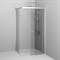 AM.PM X-joy Душевое ограждение квадратное, раздвижные двери 100x100 хром матовый, стекло прозрачное W94G-403-100100-MТ1К