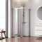 AM.PM X-joy Душевое ограждение квадратное, раздвижные двери 90x90 хром матовый, стекло прозрачное W94G-403-9090-МТ1К