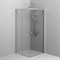 AM.PM X-joy Душевое ограждение квадратное, раздвижные двери 90x90 хром матовый, стекло прозрачное W94G-403-9090-МТ1К