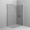 AM.PM X-joy Душевое ограждение прямоугольное, раздвижные двери 120x80 хром матовый, стекло прозрачное W94G-403-120280-MТ1К