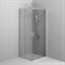 AM.PM Gem Душевое ограждение квадратное, раздвижный двери 80x80 хром матовый, стекло прозрачное W90G-403-8080-MT