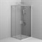 AM.PM Gem Душевое ограждение квадратное, раздвижный двери 90x90 хром матовый, стекло прозрачное W90G-403-9090MT