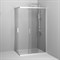 AM.PM Gem Душевое ограждение прямоугольное, раздвижные двери 120x90 хром матовый, стекло прозрачное W90G-403-120290-MT