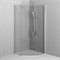 AM.PM Sunny Душевое ограждение 5-угольное, распашная дверь 90x90 серебро, стекло прозрачное W87G-405-9090-MT