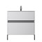 AM.PM Sense База под раковину, универсальная, 80 см, 2 ящика, цвет белый глянец M7BFUX0802WG