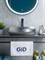 GID Раковина 9030s 52235 накладная хром 48x34x15 GID-52235